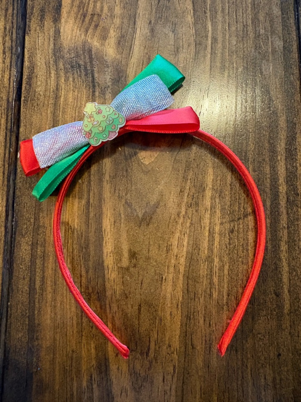 Festive Christmas Tree Headband